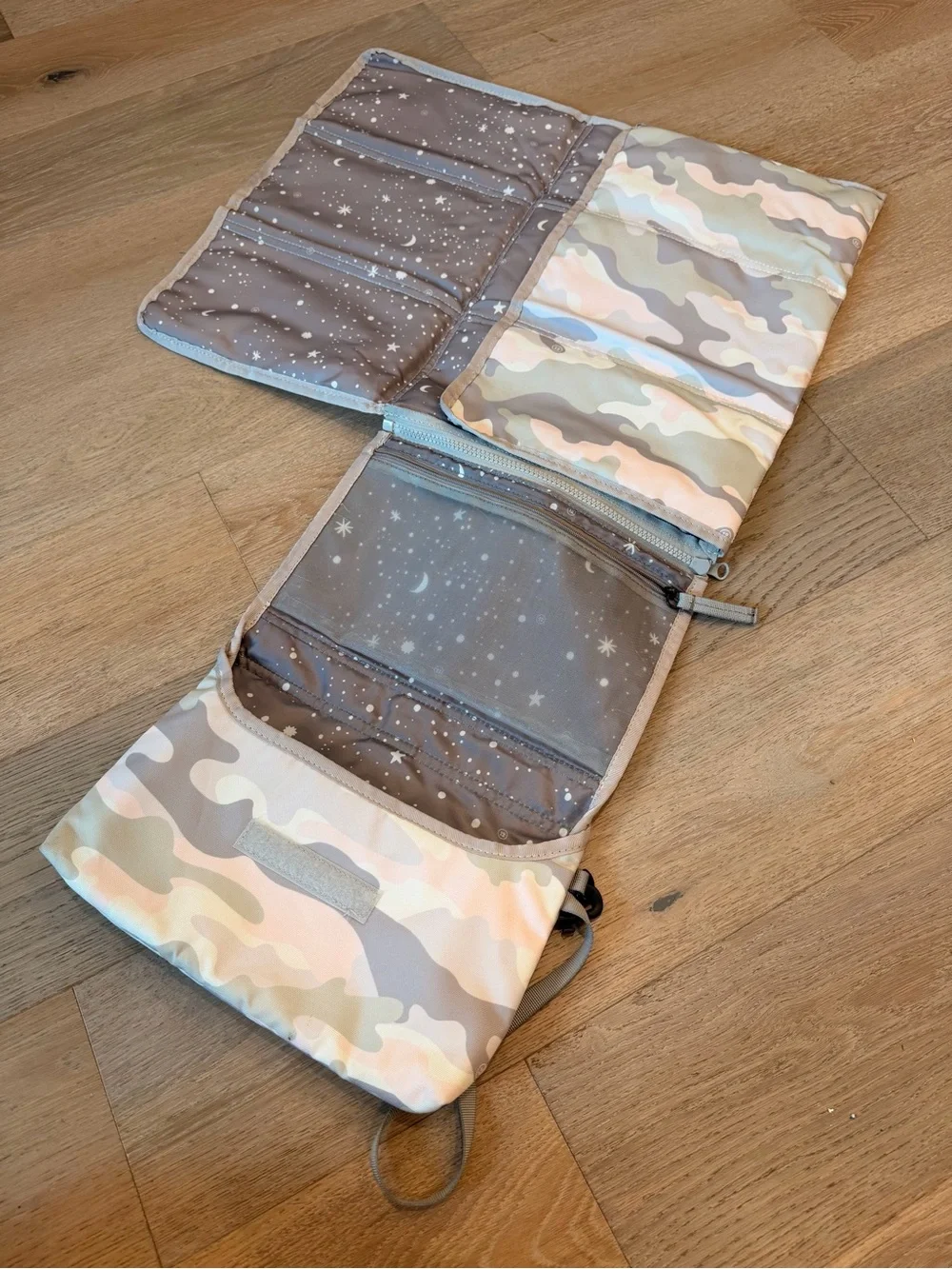 TWELVELlittle Pastel Camo Baby Changing Clutch
